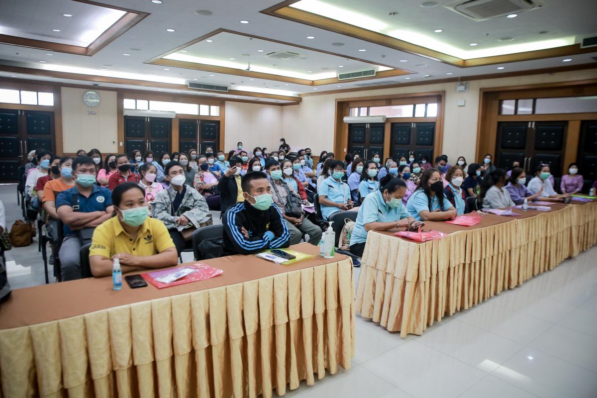 ป็นประธานในพิธีเปิดโครงการฝึกอบรมส่งเสริมสุขภาพและพัฒนาการจัดการอนามัยสิ่งแวดล้อม ประจำปี 2565 รุ่นที่ 2