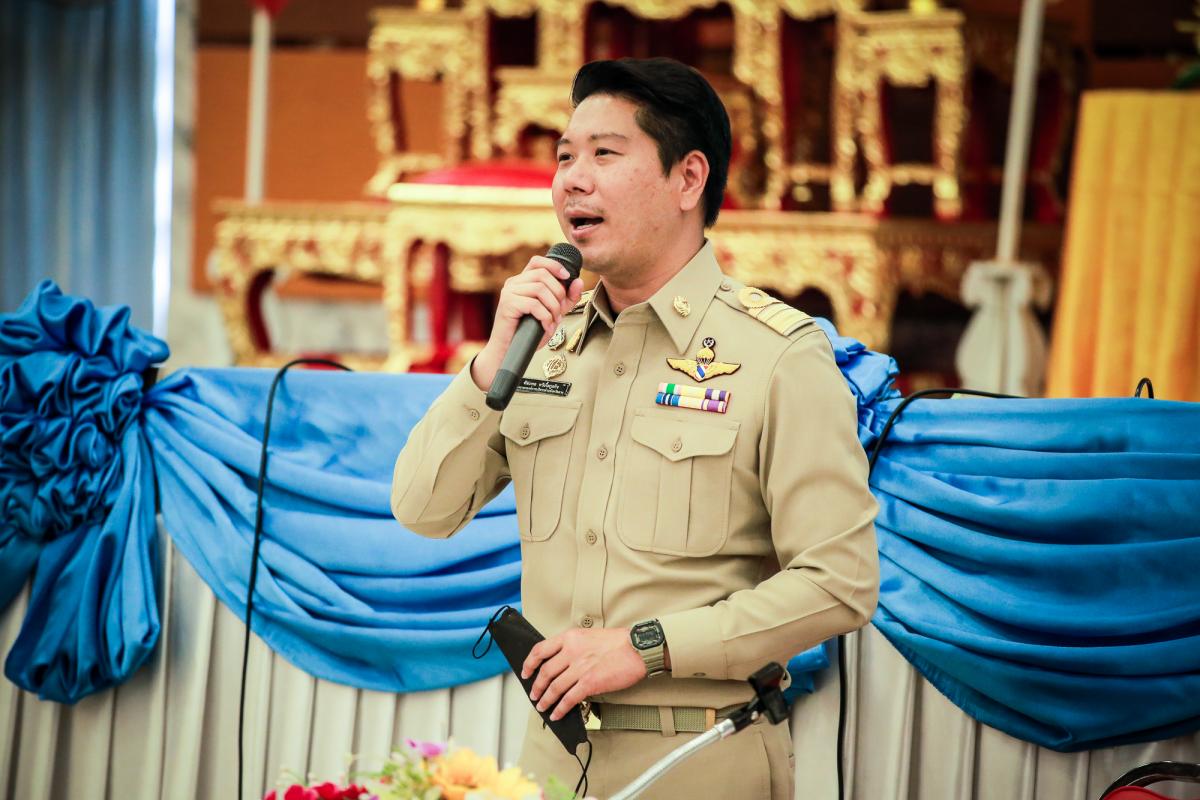 นายกองค์การบริหารส่วนจังหวัดตาก เป็นประธานในพิธีเปิดโครงการอบรมและส่งเสริมกิจกรรมอาสาสมัครท้องถิ่นรักษ์โลก ประจำปีงบประมาณ พ.ศ.2565