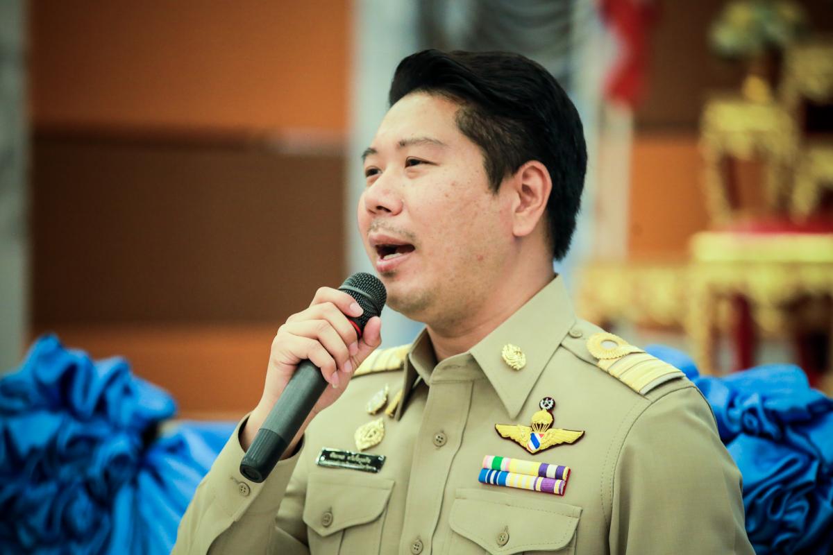 นายกองค์การบริหารส่วนจังหวัดตาก เป็นประธานในพิธีเปิดโครงการอบรมและส่งเสริมกิจกรรมอาสาสมัครท้องถิ่นรักษ์โลก ประจำปีงบประมาณ พ.ศ.2565