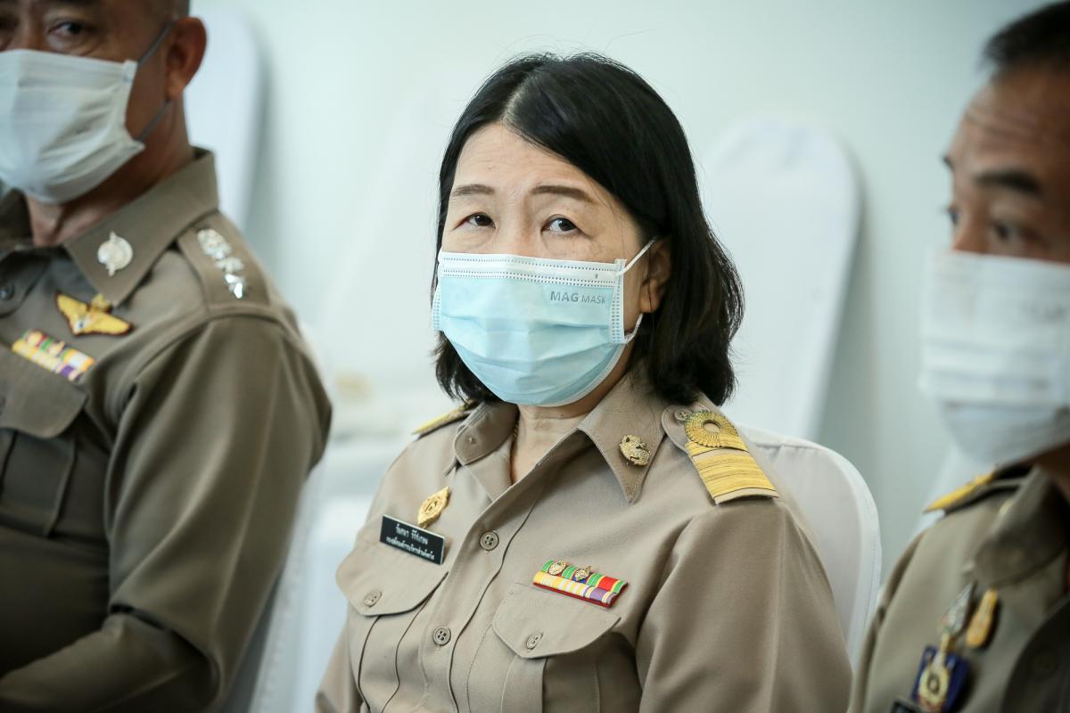 ร่วมต้อนรับ พลอากาศเอก ชลิต พุกผาสุก องคมนตรี ลงพื้นที่ตรวจติดตามความก้าวหน้าการก่อสร้างศูนย์ปฏิบัติการฝนหลวงภาคเหนือ