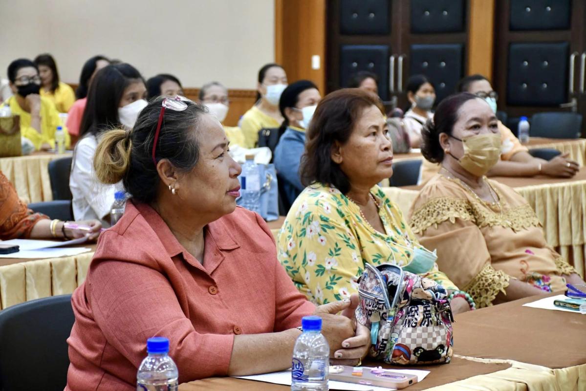 นายกองค์การบริหารส่วนจังหวัดตาก เป็นประธานเปิดโครงการพัฒนาศักยภาพสตรีและบุคคลในครอบครัว รุ่นที่ 2