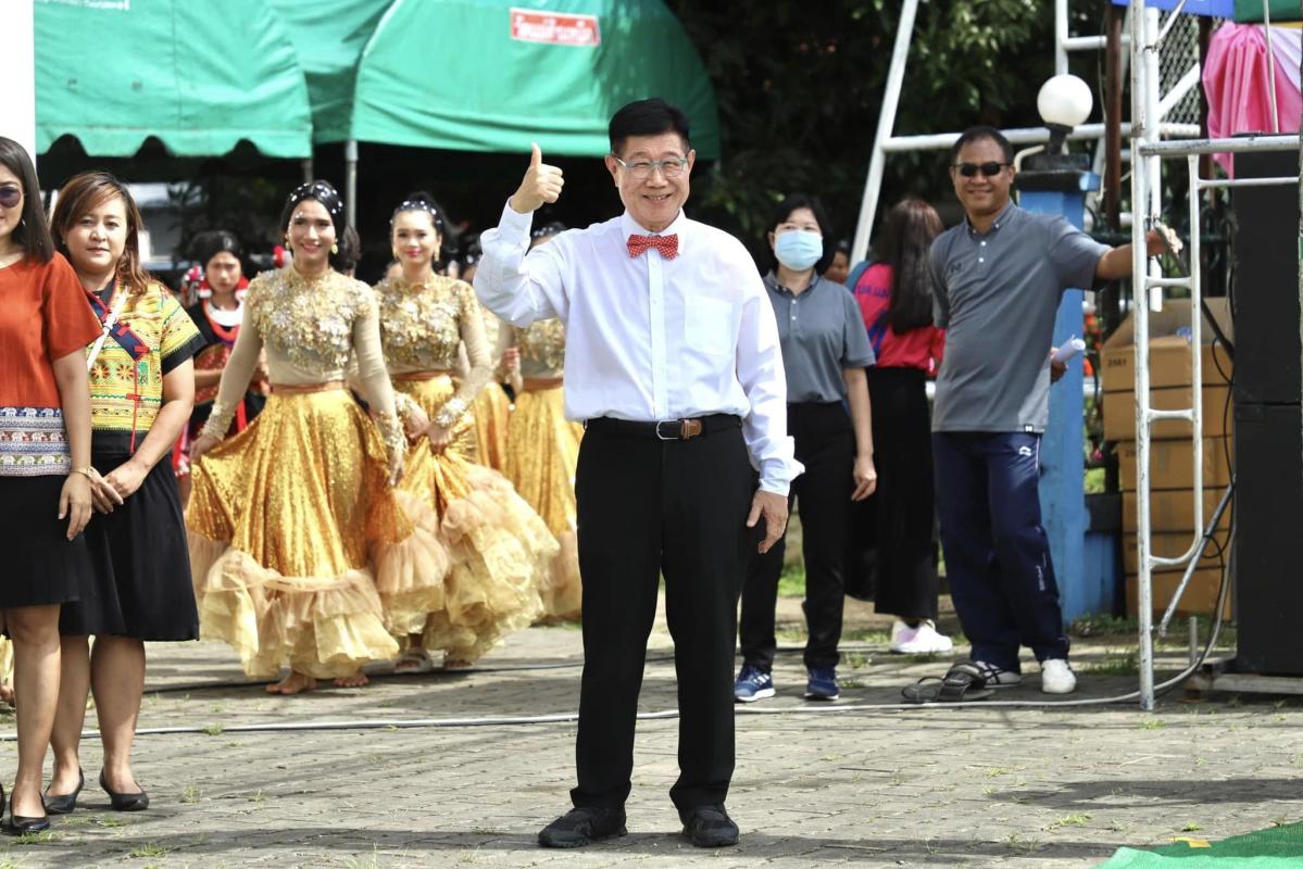 นายกองค์การบริหารส่วนจังหวัดตากเปิดโครงการแข่งขันกีฬาองค์กรปกครองส่วนท้องถิ่นฯ อ.ท่าสองยาง จ.ตาก