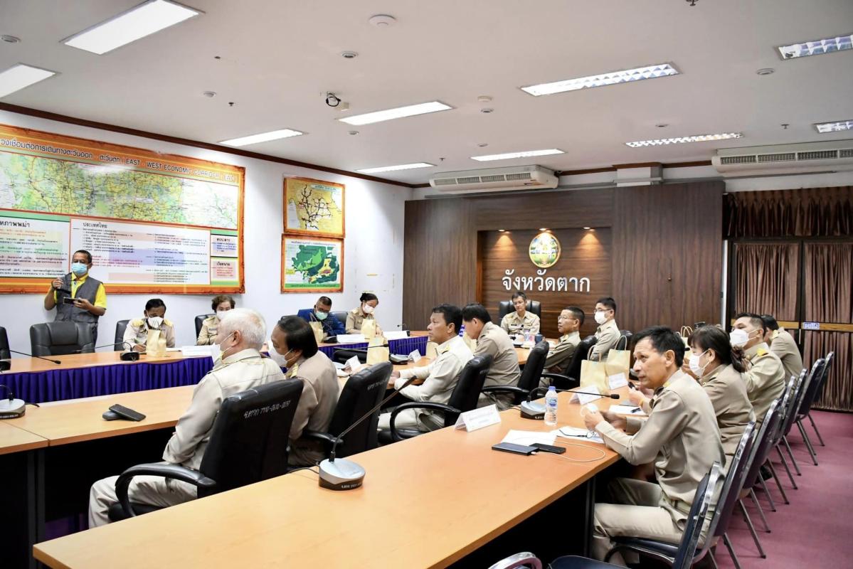 ปลัดองค์การบริหารส่วนจังหวัดตาก เข้าร่วมการประชุมขับเคลื่อนนโยบายของรัฐบาลและภารกิจสำคัญของกระทรวงมหาดไทย ผ่านระบบ DOPA Channel 