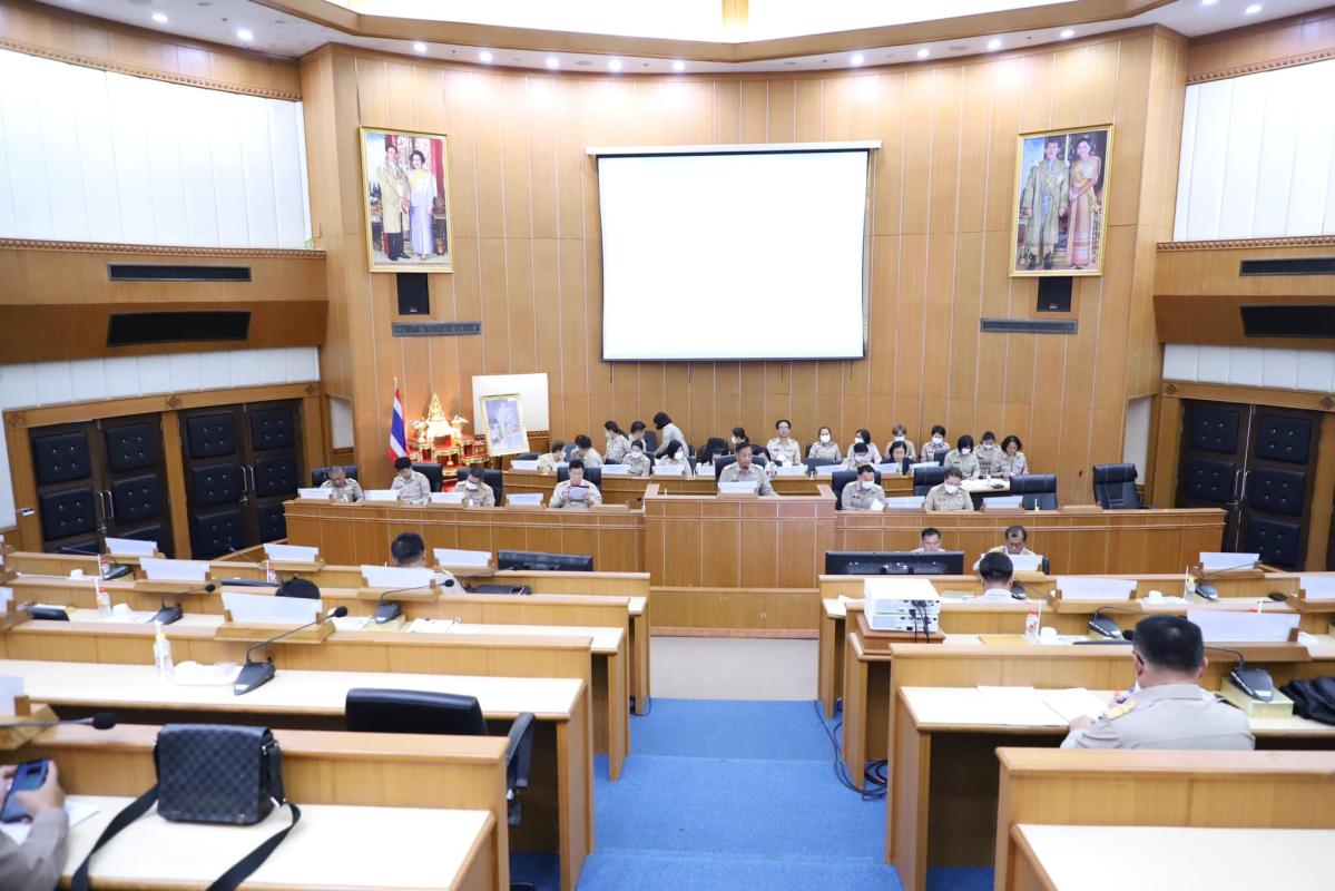 การประชุมสภาองค์การบริหารส่วนจังหวัดตาก สมัยวิสามัญ สมัยที่ 2 ครั้งที่ 1 ประจำปี 2566 