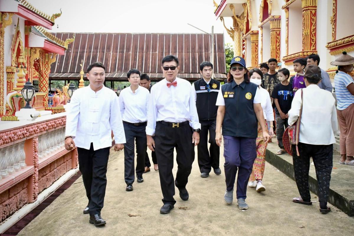 นายกองค์การบริหารส่วนจังหวัดตาก ร่วมงานประเพณีตานก๋วยสลาก ณ วัดเชตวันคีรี