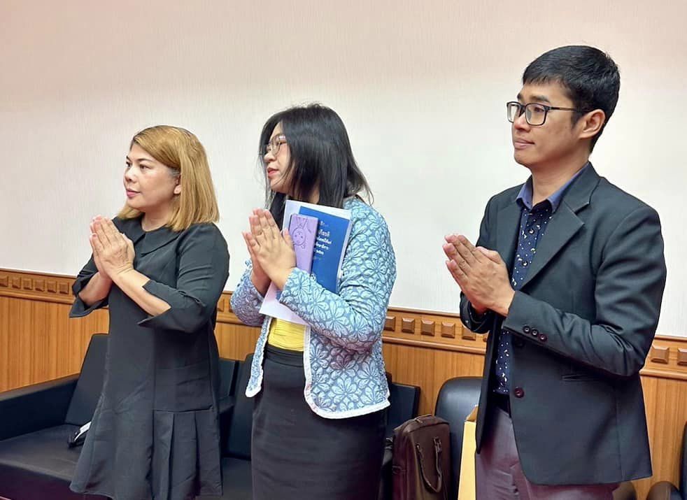 นายสุทัศน์ ศรีดาเดช ผู้อำนวยการสำนักงานเขตพื้นที่การศึกษา มัธยมศึกษาตาก พร้อมคณะ เข้าพบนายณัฐวุฒิ ทวีเกื้อกูลกิจ นายกองค์การบริหารส่วนจังหวัดตาก