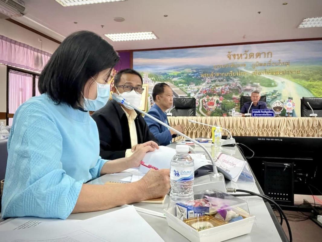 รองปลัดองค์การบริหารส่วนจังหวัดตาก เข้าร่วมประชุมเตรียมความพร้อมการเปิดศูนย์พัฒนาโครงการหลวงเลอตอ ตำบลแม่ตื่น อำเภอแม่ระมาด จังหวัดตาก ครั้งที่ 3