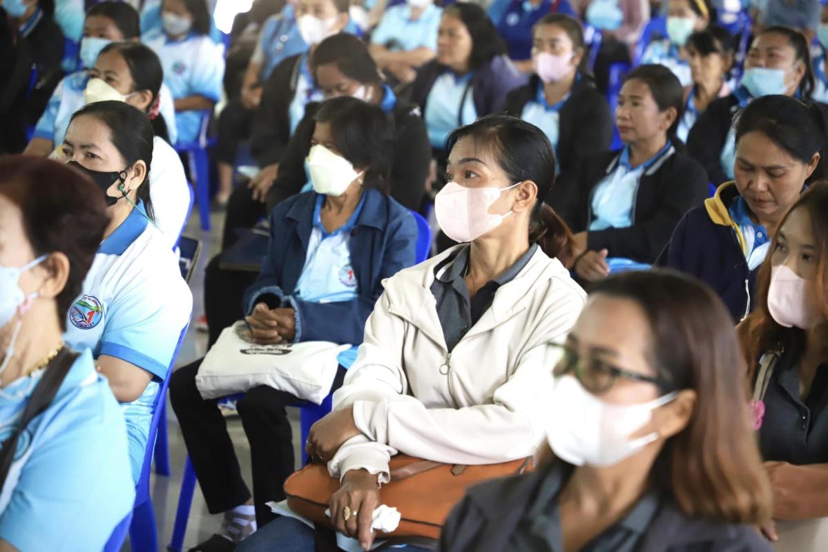 รองนายกองค์การบริหารส่วนจังหวัดตาก เป็นประธานเปิดโครงการฝึกอบรมให้ความรู้การป้องกันและควบคุมโรคไม่ติดต่อ ประจำปีงบประมาณ พ.ศ. 2567