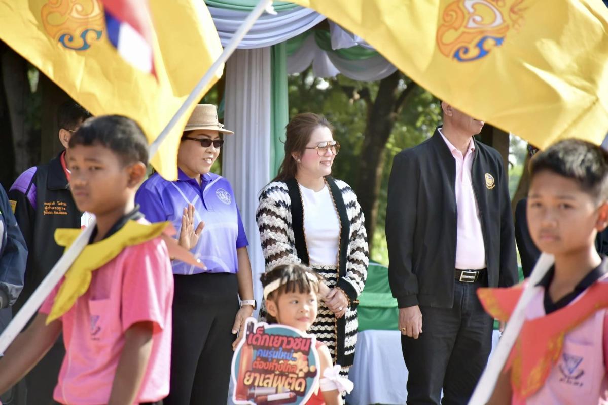 รองนายกองค์การบริหารส่วนจังหวัดตาก เป็นประธานเปิดโครงการแข่งขันกีฬา-กรีฑา นักเรียน เยาวชน หรือประชาชน ระดับอำเภอ ประจำปีงบประมาณ พ.ศ. 2567 ครั้งที่ 6 อำเภอวังเจ้า