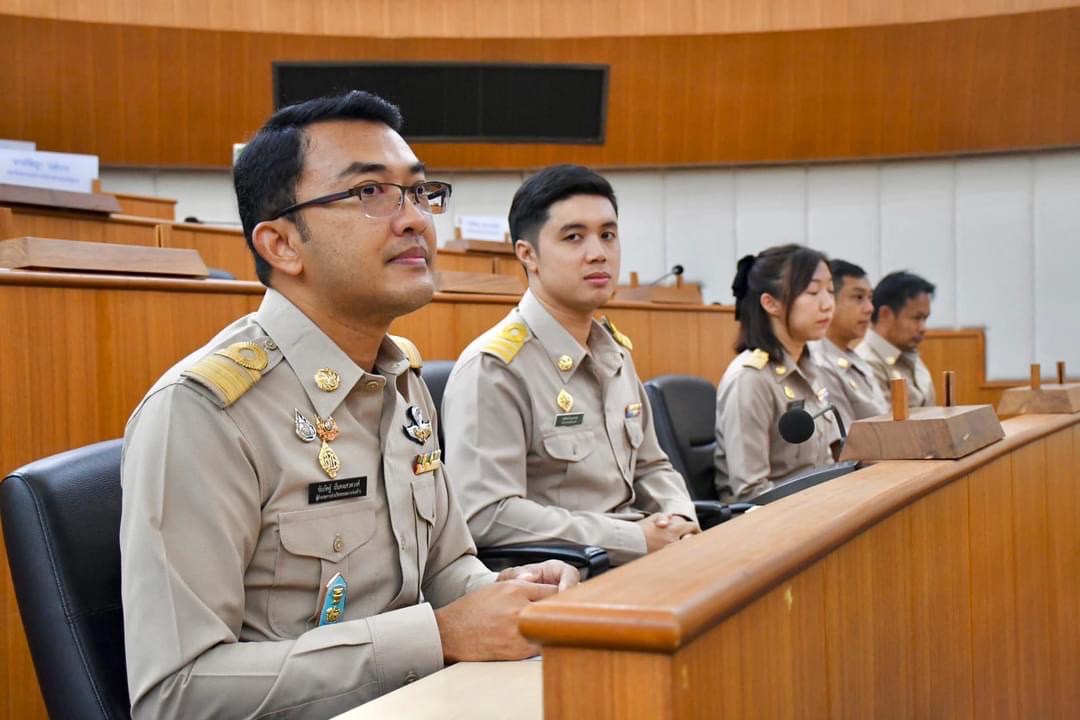 รองปลัดองค์การบริหารส่วนจังหวัดตาก ร่วมให้การต้อนรับผู้อำนวยการส่วนวิศวกรรมการก่อสร้าง 