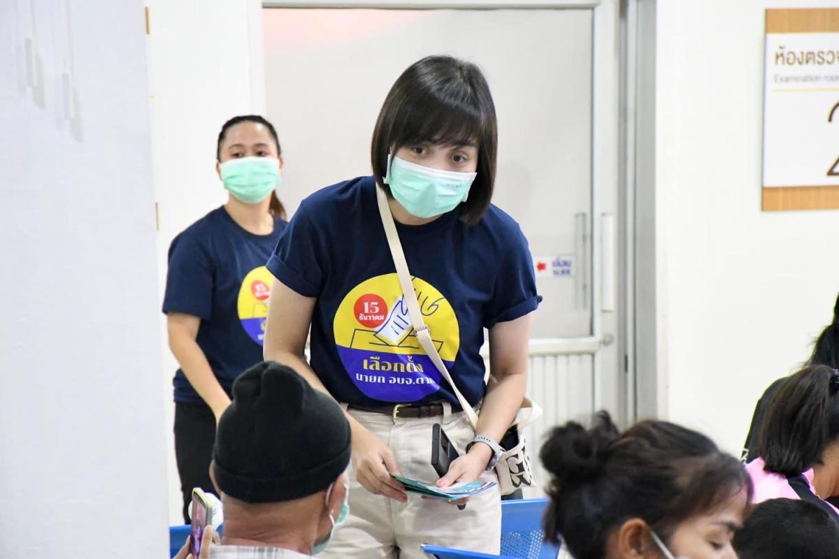 ประชาสัมพันธ์เชิงรุก!!! บุกโรงพยาบาลบ้านตาก และโรงพยาบาลสามเงา