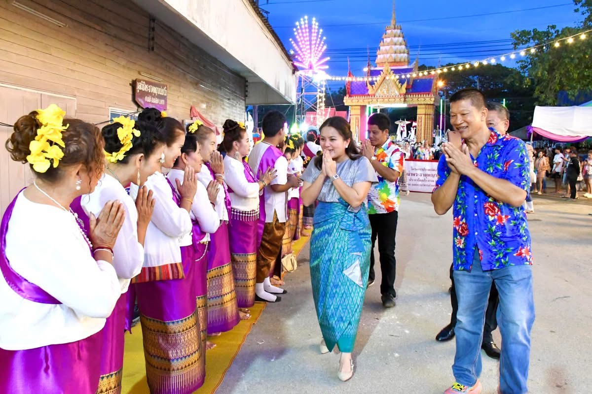 นายก อบจ.ตาก เป็นประธานเปิดโครงการประเพณีท้องถิ่นสรงน้ำพระธาตุพญาหน่อกวิ้น ประจำปีงบประมาณ 2568 ต.แม่ปะ อ.แม่สอด จ.ตาก