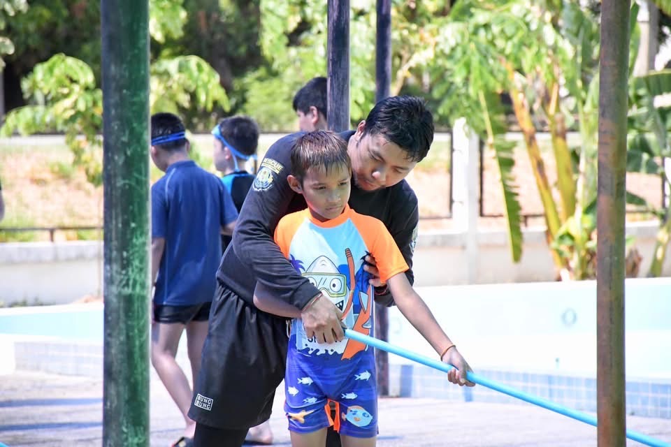 ฝ่ายป้องกันฯ อบจ.ตาก สนับสนุนวิทยากรในโครงการฝึกอบรมทักษะการเอาตัวรอด