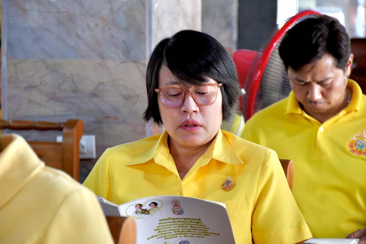 อบจ.ตาก ร่วมพิธีเจริญพระพุทธมนต์เฉลิมพระเกียรติถวายพระพรชัยมงคลแด่ พระบาทสมเด็จพระเจ้าอยู่หัว และพระบรมวงศานุวงศ์ ประจำปีพุทธศักราช 2568 ณ วัดท่าปุย อ.สามเงา จ.ตาก