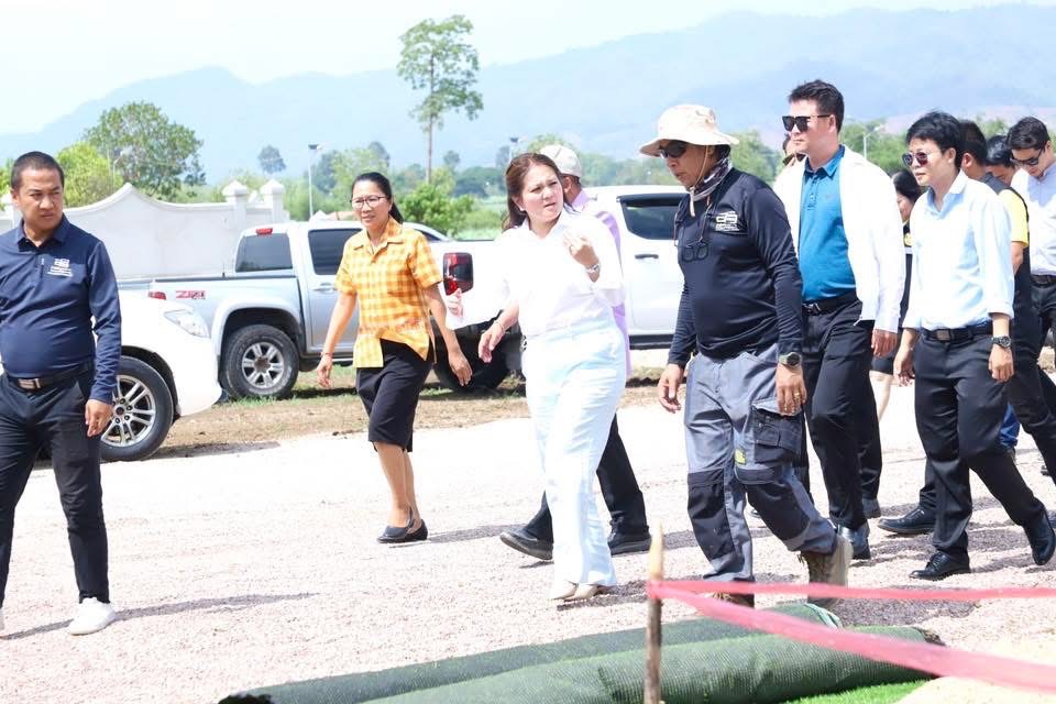  นายก อบจ.ตาก ลงพื้นที่ตรวจสอบความเรียบร้อยในการจัดพิธีฯ