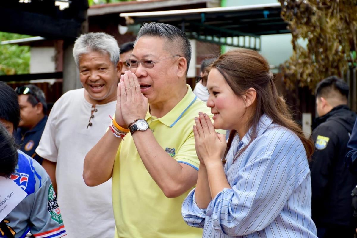 นายก อบจ.ตาก สั่งปฏิบัติการช่วยเหลือผู้ประสบอัคคีภัย
