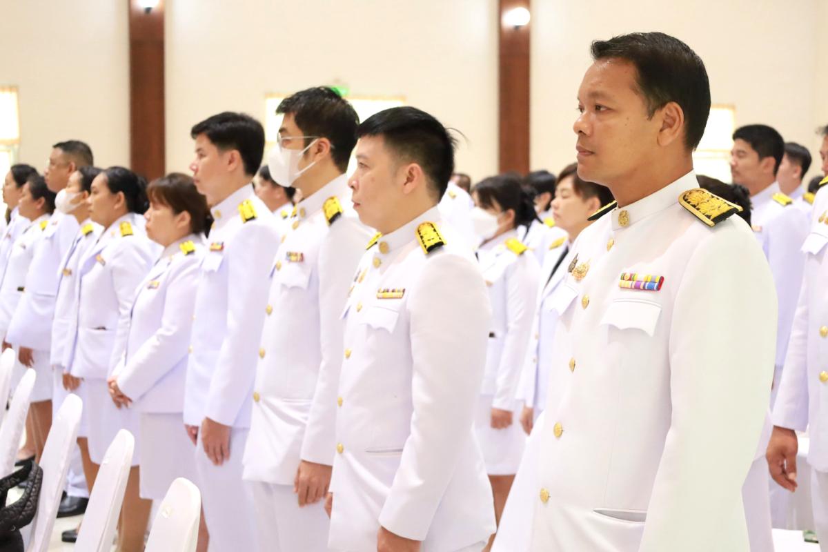 อบจ.ตาก ร่วมพิธีวันที่ระลึก คล้ายวันสวรรคตพระบาทสมเด็จพระปรเมนทรมหาอานันทมหิดล พระอัฐมรามาธิบดินทร