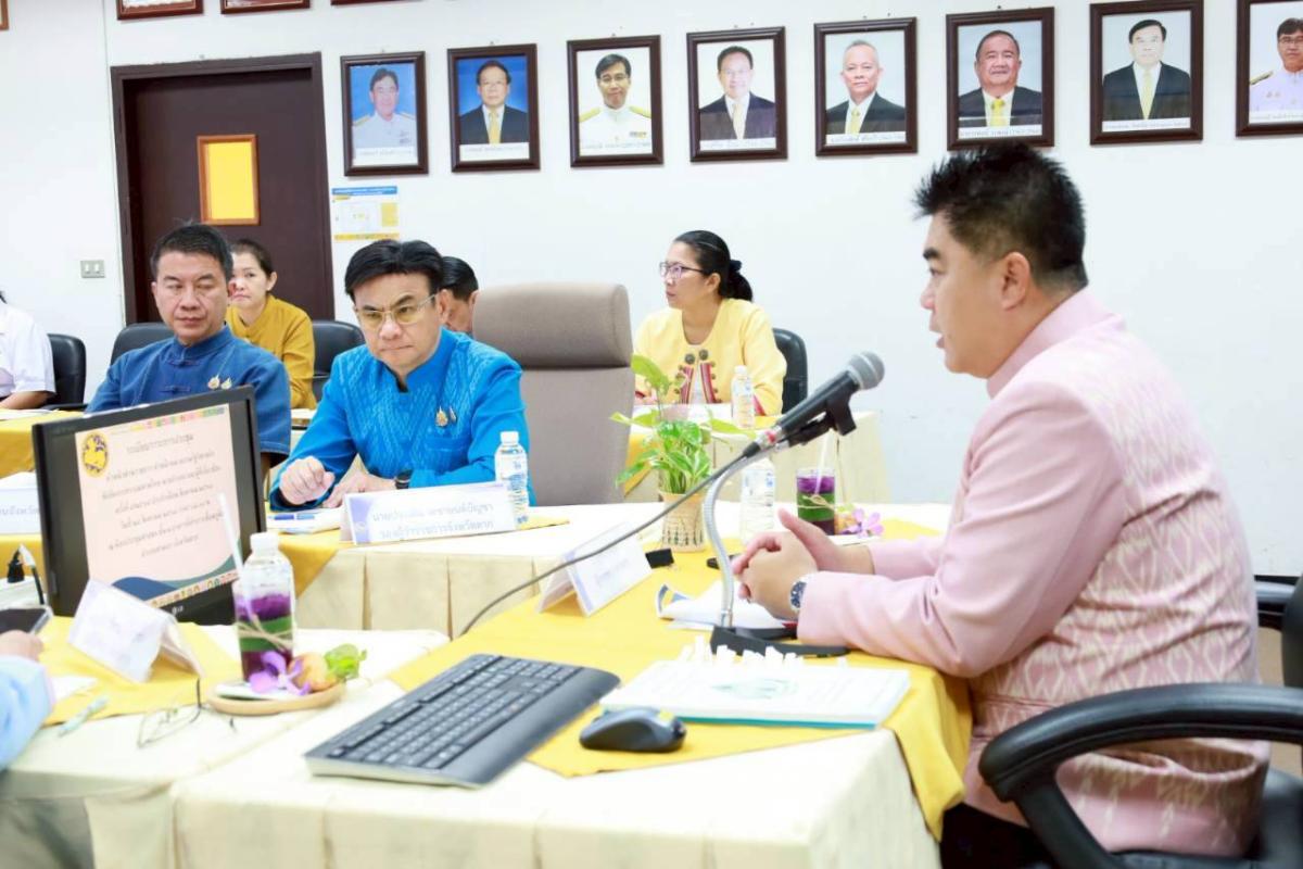 อบจ.ตาก ร่วมการประชุมหัวหน้าส่วนราชการฯ สังกัดกระทรวงมหาดไทย ครั้งที่ 8/2568 ประจำเดือนสิงหาคม