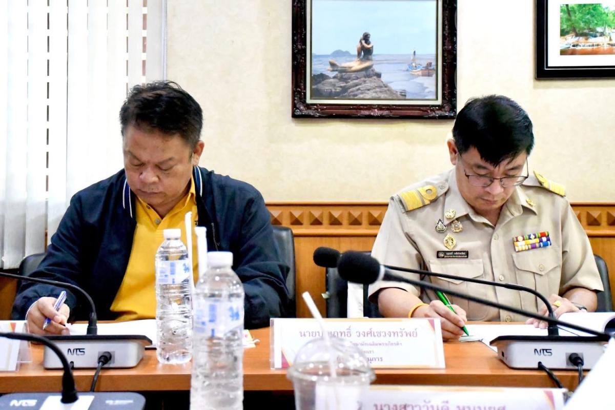 นายก อบจ.ตาก เป็นประธานการประชุมคณะกรรมการพิจารณาแผนใช้จ่ายเงินบำรุงโรงพยาบาลส่งเสริมสุขภาพตำบลและหน่วยบริการสาธารณสุข สังกัดองค์การบริหารส่วนจังหวัดตาก ประจำปีงบประมาณ 2568 ปรับแผน ครั้งที่ 1/2568
