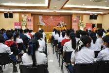 เข้าร่วมพิธีเปิดโครงการและมอบเกียรติบัตรให้ผู้แทนโรงเรียนในโครงการสำนักงานอัยการจังหวัดยุติความรุนแรงดีเด่น ประจำปีงบประมาณ พ.ศ. 2563