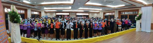 เข้าร่วมพิธีเปิดโครงการและมอบเกียรติบัตรให้ผู้แทนโรงเรียนในโครงการสำนักงานอัยการจังหวัดยุติความรุนแรงดีเด่น ประจำปีงบประมาณ พ.ศ. 2563