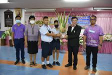 พิธีมอบสื่อการเรียนการสอน ประจำปีงบประมาณ พ.ศ. 2563 ให้แก่สำนักงานเทศบาลเมืองตาก