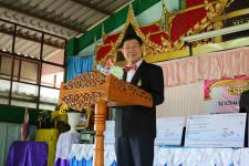 พิธีมอบสื่อการเรียนการสอน ประจำปีงบประมาณ พ.ศ. 2563 ณ โรงเรียนบ้านลานสาง
