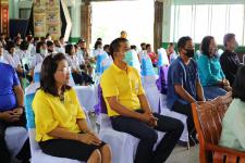 พิธีมอบสื่อการเรียนการสอน ประจำปีงบประมาณ พ.ศ. 2563 ณ โรงเรียนบ้านลานสาง