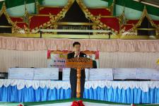 พิธีมอบสื่อการเรียนการสอน ประจำปีงบประมาณ พ.ศ. 2563 ณ โรงเรียนบ้านลานสาง