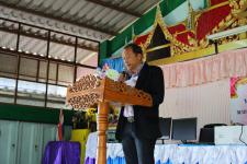 พิธีมอบสื่อการเรียนการสอน ประจำปีงบประมาณ พ.ศ. 2563 ณ โรงเรียนบ้านลานสาง