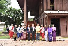 เข้าร่วมงานแถลงข่าวงานประเพณีลอยกระทงสายไหลประทีป 1000 ดวง จังหวัดตาก ประจำปีงบประมาณ 2564