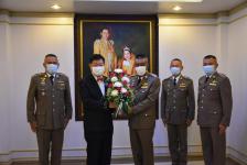 เข้าร่วมพิธีทำบุญเนื่องในวันตำรวจ ประจำปี 2563