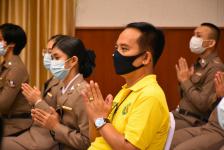 เข้าร่วมพิธีทำบุญเนื่องในวันตำรวจ ประจำปี 2563