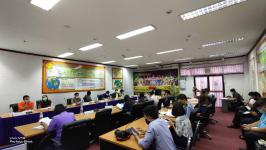 เข้าร่วมการประชุมผ่านระบบวีดีทัศน์ทางไกล (VCS) เพื่อชี้แจงรายละเอียดโครงการคนละครึ่ง