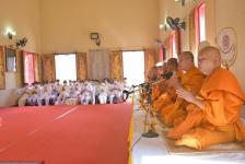 พิธีเจริญพระพุทธมนต์ถวายพระราชกุศล พระบาทสมเด็จพระบรมชนกาธิเบศร มหาภูมิพลอดุลยเดชมหาราช บรมนาถบพิตร เนื่องในวันคล้ายวันพระราชสมภพ 5 ธันวาคม 2563่ 