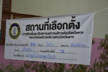 ออกตรวจความเรียบร้อยของหน่วยเลือกตั้งนายกองค์การบริหารส่วนจังหวัด และสมาชิกสภาองค์การบริหารส่วนจังหวัด
