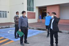 ภาพบรรยากาศการสอบภาคปฏิบัติพนักงานจ้างตามภารกิจ ( ผู้มีทักษะ )