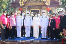 พิธีบวงสรวงดวงพระวิญญาณสมเด็จพระเจ้าตากสินมหาราช เนื่องในวันคล้ายวันปราบดาภิเษกขึ้นเป็นพระมหากษัตริย์ของสมเด็จพระเจ้าตากสินมหาราช 