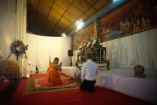 องค์การบริหารส่วนจังหวัดตากเป็นเจ้าภาพหลักในพิธีสวดพระอภิธรรมฯ