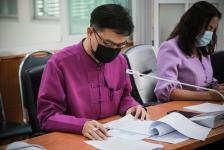 นางวันทนา วิรัชเกษม รองปลัดองค์การบริหารส่วนจังหวัดตาก รักษาราชการแทนปลัดองค์การบริหารส่วนจังหวัดตาก เป็นประธานการประชุมคณะกรรมการพิจารณาคุณสมบัติและกลั่นกรองความดีความชอบของบุคลากรในสังกัดองค์การบริหารส่วนจังหวัดตาก