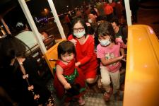 ภาพบรรยากาศพิธีเปิดโครงการกิจกรรมส่งเสริมการท่องเที่ยวจังหวัดตาก ประจำปีงบประมาณ พ.ศ. 2565 Tak Tourism Festival 2022 “ เที่ยวตากแสนสุขใจ ชมสวน ฟังเสียง เพลินแสง รับลมหนาว 9 อำเภอ ”