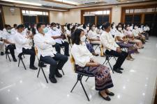 ายกองค์การบริหารส่วนจังหวัดตาก เป็นประธานในการเปิดโครงการฝึกอบรมคุณธรรมและจริยธรรม หลักสูตร “การปฏิบัติงานให้เกิดประโยชน์ โดยยึดมั่นในธรรมและวินัย และเชิดชูเกียรติ คนดี ศรี อบจ.ตาก”