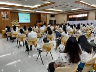ายกองค์การบริหารส่วนจังหวัดตาก เป็นประธานในการเปิดโครงการฝึกอบรมคุณธรรมและจริยธรรม หลักสูตร “การปฏิบัติงานให้เกิดประโยชน์ โดยยึดมั่นในธรรมและวินัย และเชิดชูเกียรติ คนดี ศรี อบจ.ตาก”