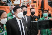 ลงพื้นที่ติดตามสถานการณ์น้ำท่วม ในพื้นที่อำเภอแม่สอด โดยได้ให้การสนับสนุน นำเครื่องสูบน้ำไปช่วยแก้ไขปัญหาน้ำท่วมขังในพื้นที่
