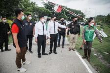 ลงพื้นที่ติดตามสถานการณ์น้ำท่วม ในพื้นที่อำเภอแม่สอด โดยได้ให้การสนับสนุน นำเครื่องสูบน้ำไปช่วยแก้ไขปัญหาน้ำท่วมขังในพื้นที่