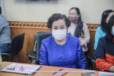  เข้าร่วมการประชุมชี้แจงกับคณะกรรมาธิการวิสามัญพิจารณาร่างพระราชบัญญัติงบประมาณรายจ่าย ประจำปีงบประมาณ พ.ศ. 2566