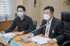  เข้าร่วมการประชุมชี้แจงกับคณะกรรมาธิการวิสามัญพิจารณาร่างพระราชบัญญัติงบประมาณรายจ่าย ประจำปีงบประมาณ พ.ศ. 2566