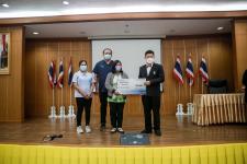 นายก อบจ.ตาก มอบงบประมาณอุดหนุน และเงินสนับสนุนกองทุนฟื้นฟูสมรรถภาพ จังหวัดตาก ให้กับหน่วยงานด้านสาธารณสุข และ อปท. กว่า 4 ล้านบาท