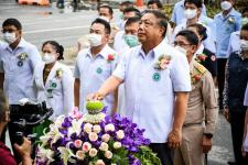 นายกองค์การบริหารส่วนจังหวัดตาก ร่วมพิธีเปิดอาคารผู้ป่วยนอก โรงพยาบาลสมเด็จพระเจ้าตากสินมหาราช