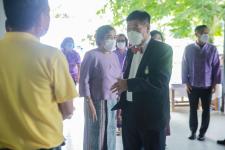 นายกองค์การบริหารส่วนจังหวัดตาก เป็นประธานในพิธีเปิดโครงการฝึกอบรมส่งเสริมหลักประชาธิปไตยและส่งเสริมการมีส่วนร่วมของประชาชน ประจำปีงบประมาณ พ.ศ. 2565 รุ่นที่ 1